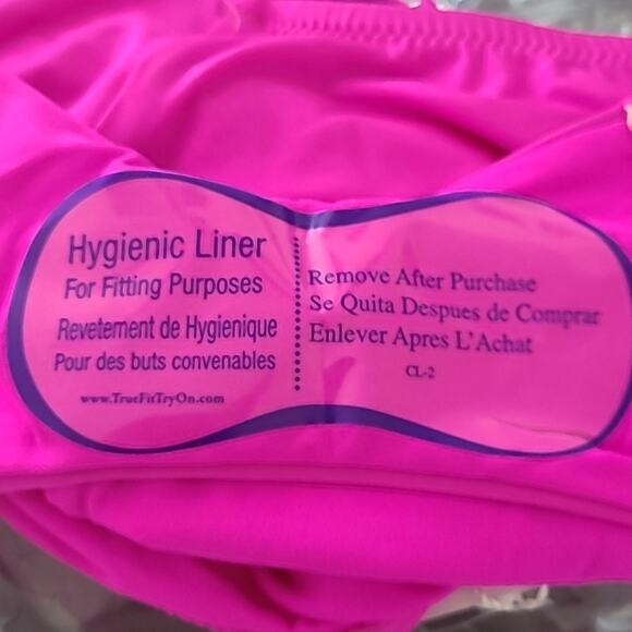 Trina Turk Women’s High Leg Tie Front One Piece Swimsuit – Size 2, Hot Pink NWT - Picture 11 of 11